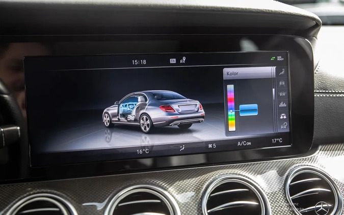 Mercedes-Benz Klasa E cena 134900 przebieg: 66859, rok produkcji 2017 z Kańczuga małe 277